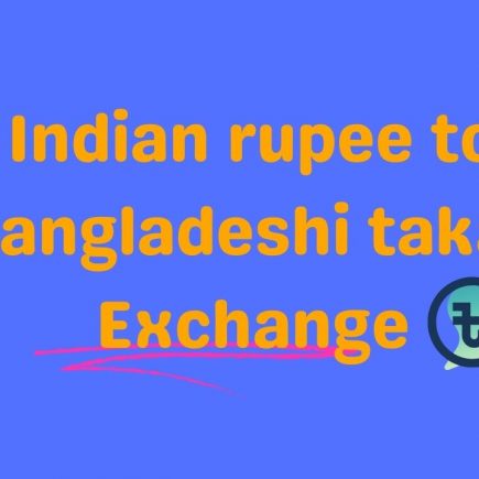 Indian rupee to Bangladeshi takas Exchange,